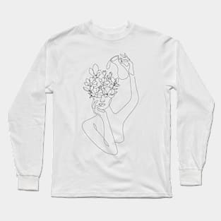 the woman Long Sleeve T-Shirt